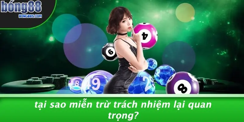Tại Sao Miễn Trừ Trách Nhiệm Lại Quan Trọng?